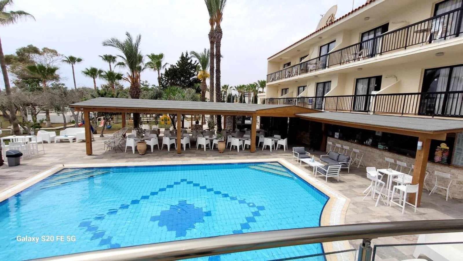 Simos Magic Beach Hotel Apts Agia Napa Exterior foto